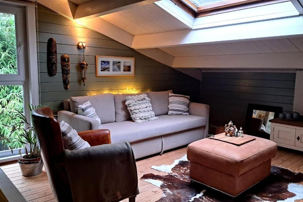 Comfortable Chalet In A Unique Location In Forest Essen Kültér fotó