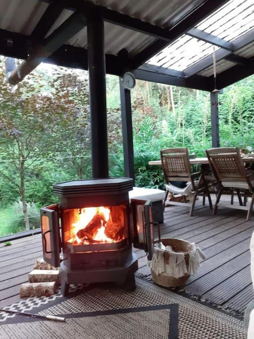 Comfortable Chalet In A Unique Location In Forest Essen Kültér fotó